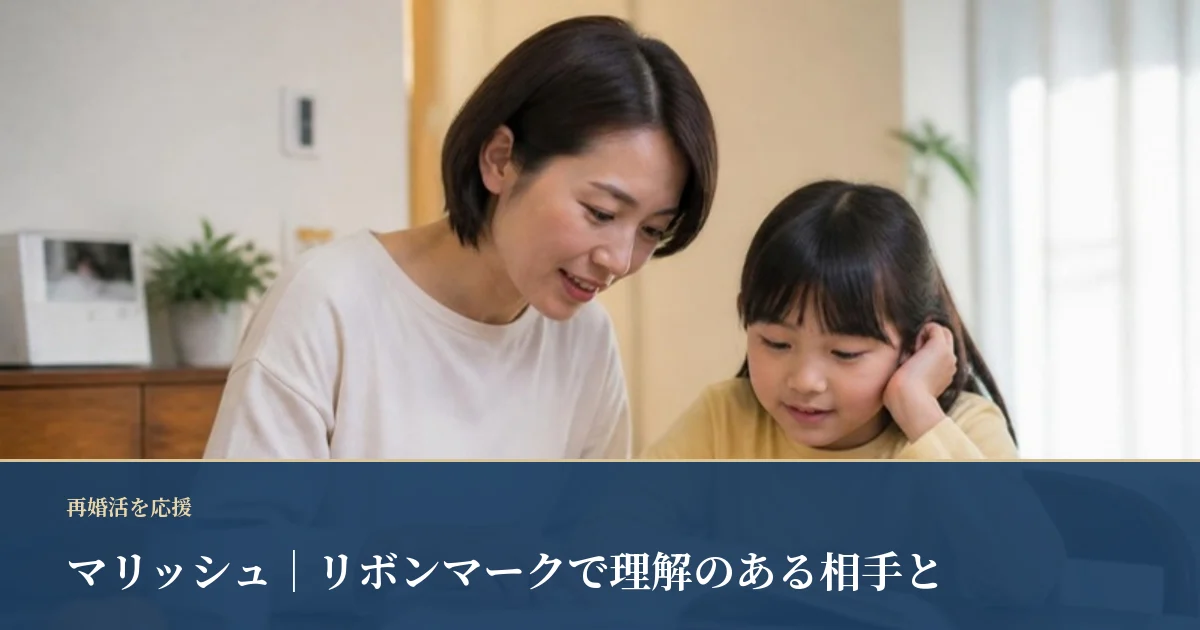 マリッシュ｜再婚活を応援する仕組みがある